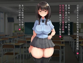 kyogaku ni natta moto danshiko ni choroi seikaku no onnanoko ga tatta hitoridake nyugaku shita...3