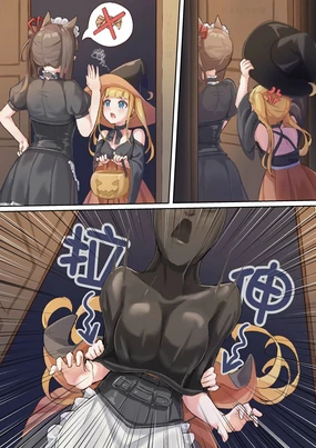 Little Witch Halloween commission