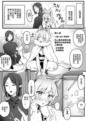 発情期が来たケモ耳娘vs受難男エルフ