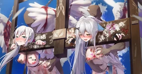 蕾欧妮姐妹的公开斩首刑（18g）